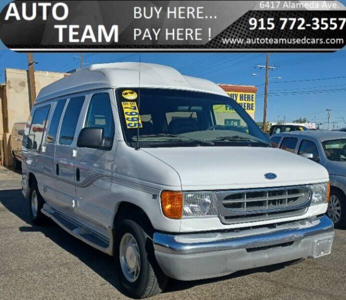 2000 Ford E-150 for sale at AUTO TEAM in El Paso TX
