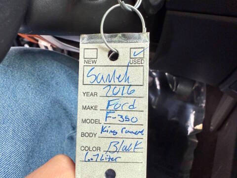 2016 Ford F-350 Super Duty King Ranch