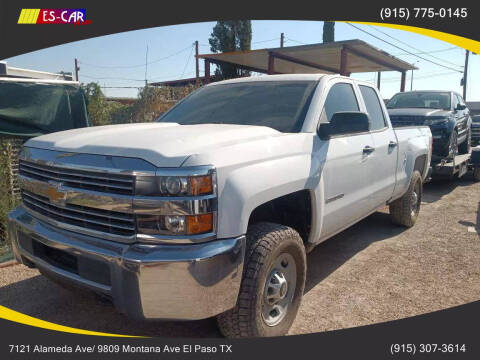 2017 Chevrolet Silverado 2500HD for sale at Escar Auto in El Paso TX