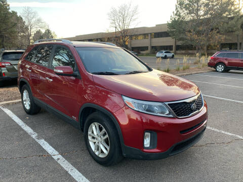2014 Kia Sorento for sale at QUEST MOTORS in Englewood CO