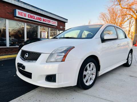 2012 Nissan Sentra for sale at New England Motor Cars in Springfield MA