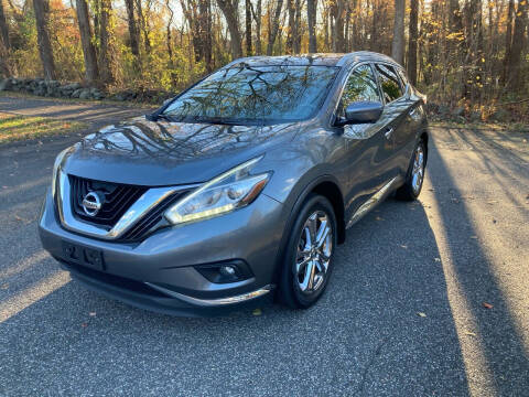 2016 Nissan Murano for sale at Lou Rivers Used Cars in Palmer MA