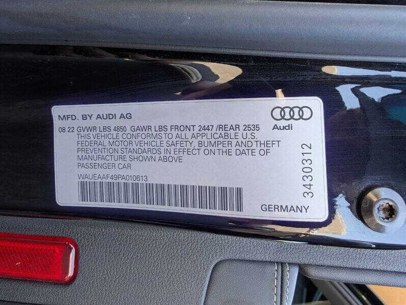 2023 Audi A4 quattro S line Prem Plus 45 TFSI