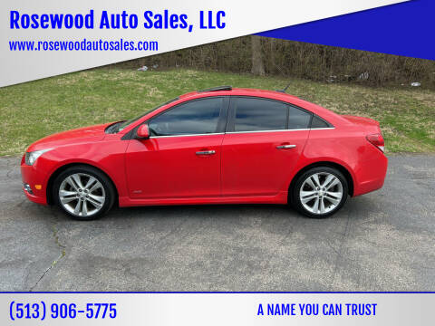 2014 Chevrolet Cruze for sale at Rosewood Auto Sales, LLC in Hamilton OH