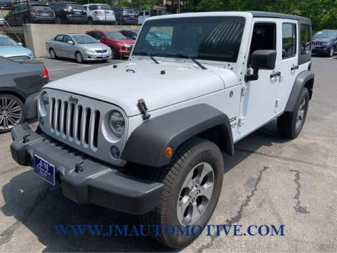 2017 Jeep Wrangler Unlimited for sale at J & M Automotive in Naugatuck CT
