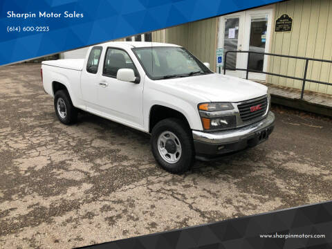 2012 GMC Canyon for sale at Sharpin Motor Sales in Plain City OH