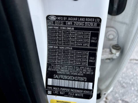2013 Land Rover LR2 HSE