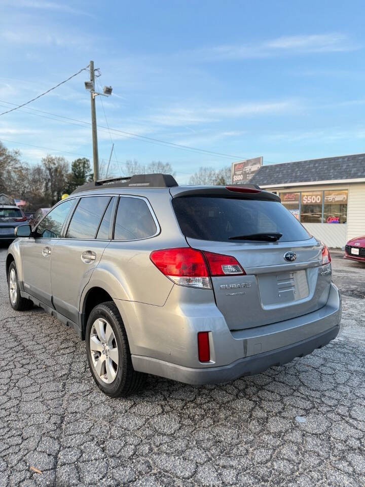 2011 Subaru Outback for sale at Joes Blvd Auto Sales in Hopewell, VA