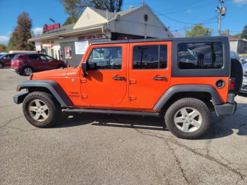 2015 Jeep Wrangler Unlimited Sport