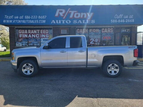 2015 Chevrolet Silverado 1500 for sale at R Tony Auto Sales in Clinton Township MI