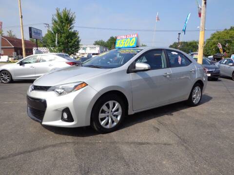 2016 Toyota Corolla for sale at North American Credit Inc. in Waukegan IL