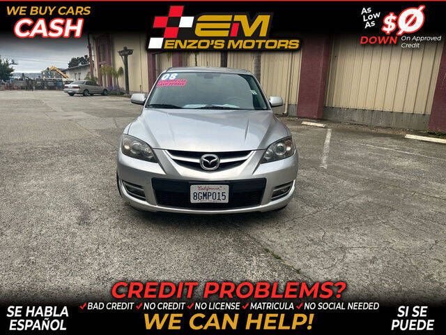 Silver 2008 Mazda Mazdaspeed3 Sport Sport 4dr Wagon 1