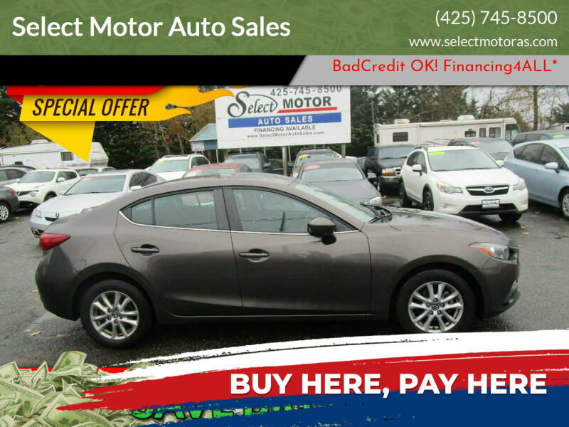 2016 Mazda MAZDA3 for sale at Select Motor Auto Sales in Lynnwood WA