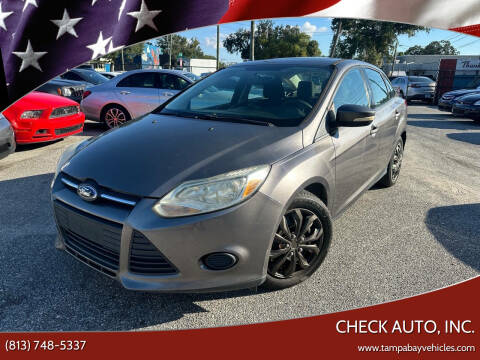 2013 Ford Focus for sale at CHECK AUTO, INC. in Tampa FL