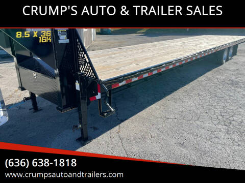 2022 Doolittle 36’ Gooseneck Flatdeck for sale at CRUMP'S AUTO & TRAILER SALES in Crystal City MO