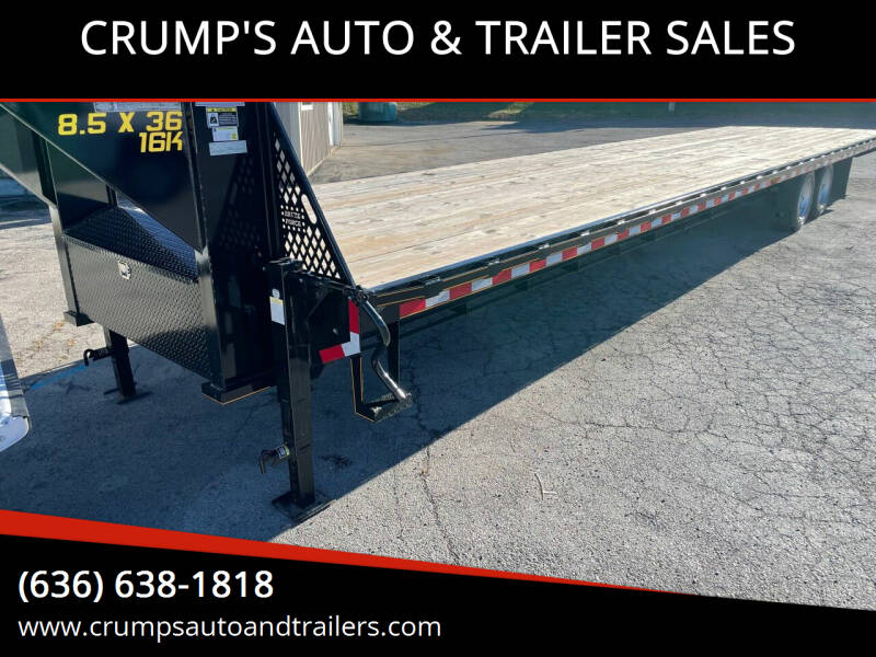 2022 Doolittle 36’ Gooseneck Flatdeck for sale at CRUMP'S AUTO & TRAILER SALES in Crystal City MO