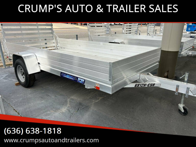 2025 Aluma 12’ Utility Trailer for sale at CRUMP'S AUTO & TRAILER SALES in Crystal City MO