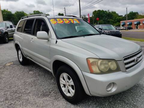 2003 Toyota Highlander for sale at J And S Auto Broker in Columbus GA