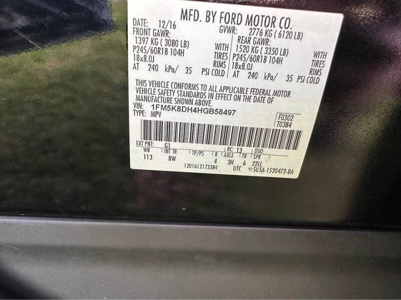 2017 Ford Explorer XLT