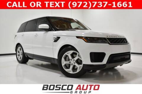 2019 Land Rover Range Rover Sport for sale at Bosco Auto Group in Flower Mound TX