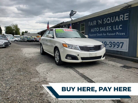 2009 Kia Optima for sale at Fair 'N Square Auto Sales, LLC in Auburn WA