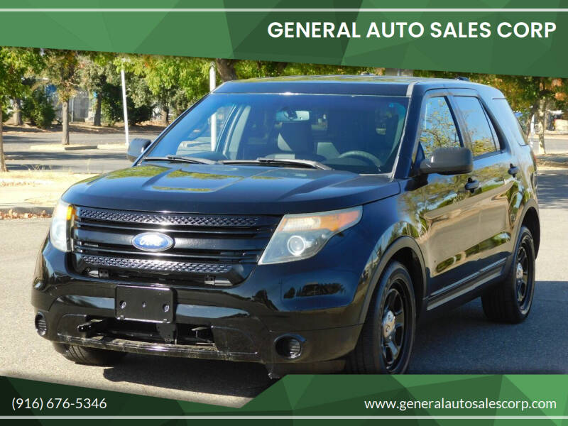 2015 Ford Explorer for sale at General Auto Sales Corp in Sacramento CA