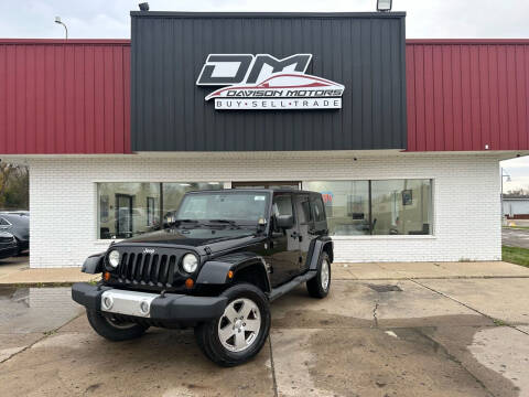 2011 Jeep Wrangler Unlimited for sale at Davison Motorsports in Holly MI