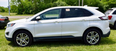 2017 Ford Edge for sale at PINNACLE ROAD AUTOMOTIVE LLC in Moraine OH