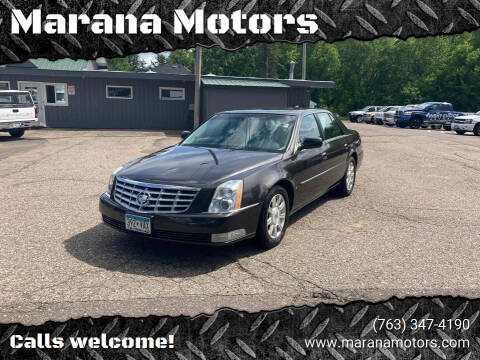 2009 Cadillac DTS for sale at Marana Motors in Princeton MN