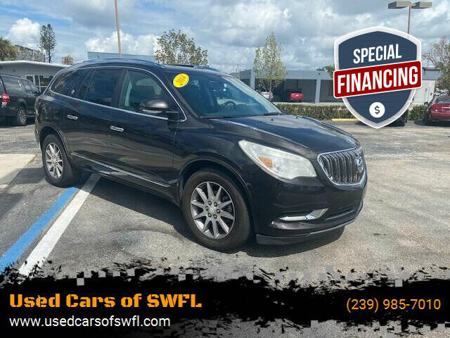 2014 Buick Enclave for sale at Used Cars of SWFL in Fort Myers FL