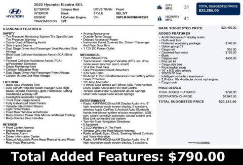 2022 Hyundai Elantra