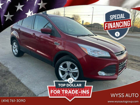 2016 Ford Escape for sale at Wyss Auto in Oak Creek WI
