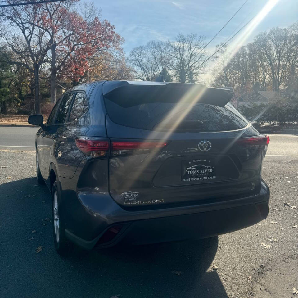 2023 Toyota Highlander for sale at Toms River Auto Sales in Lakewood, NJ