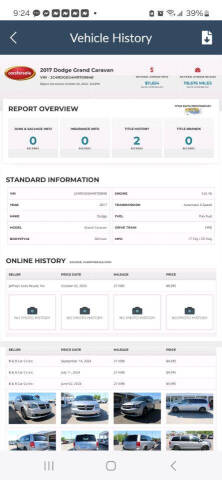 2017 Dodge Grand Caravan GT