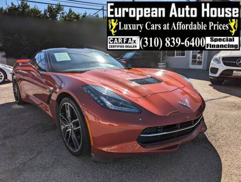 2016 Chevrolet Corvette for sale at European Auto House in Los Angeles CA