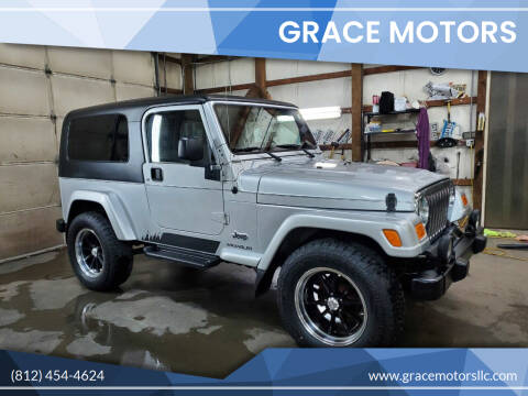 2006 Jeep Wrangler for sale at Grace Motors in Evansville IN