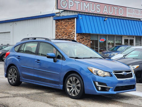 2016 Subaru Impreza for sale at Optimus Auto in Omaha NE