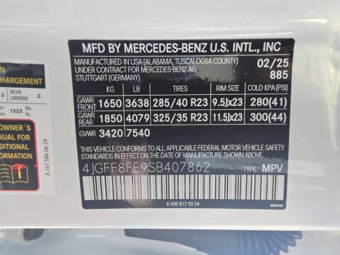 2025 Mercedes-Benz GLS GLS 580