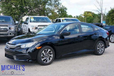 2018 Honda Civic for sale at Michael's Auto Sales Corp in Hollywood FL