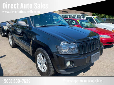 2005 Jeep Grand Cherokee for sale at Direct Auto Sales in Salem OR