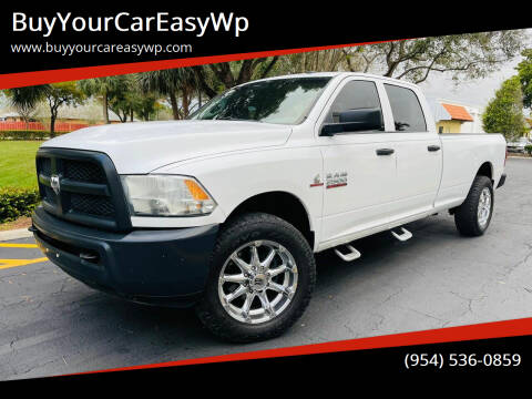 2014 RAM 2500 for sale at BuyYourCarEasyWp in West Park FL