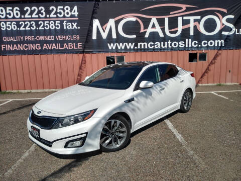 2014 Kia Optima for sale at MC Autos LLC in Pharr TX