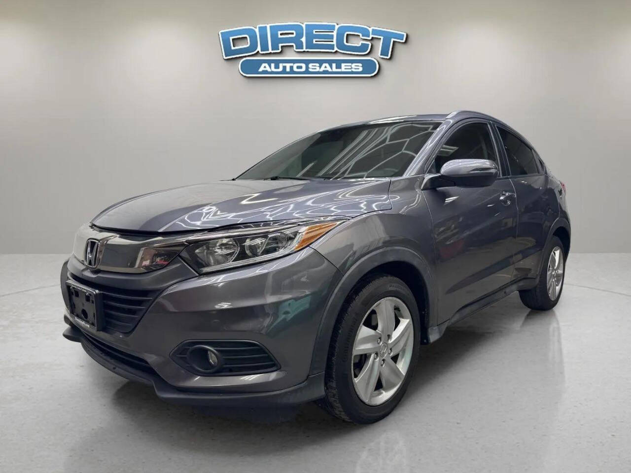 2019 Honda HR-V EX L AWD 4dr Crossover - Gray exterior view 3