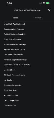 2019 Tesla Model X 100D