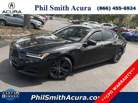 2021 Acura TLX for sale at PHIL SMITH AUTOMOTIVE GROUP - Phil Smith Acura in Pompano Beach FL