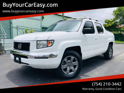 2008 Honda Ridgeline for sale at BuyYourCarEasy.com in Hollywood FL