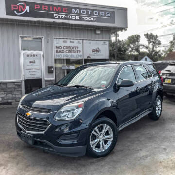 2016 Chevrolet Equinox for sale at Prime Motors in Lansing MI