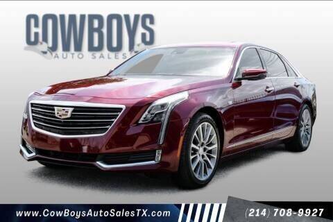2016 Cadillac CT6 for sale at Cow Boys Auto Sales LLC in Garland TX