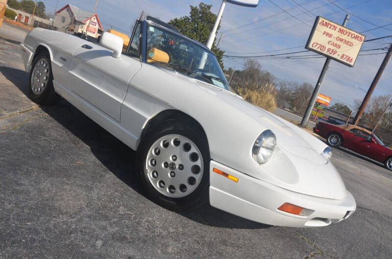 1991 Alfa Romeo Spider Veloce