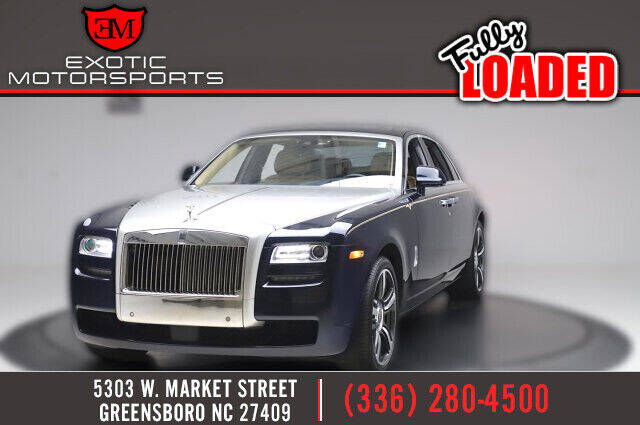2014 Rolls-Royce Ghost for sale at Exotic Motorsports in Greensboro NC